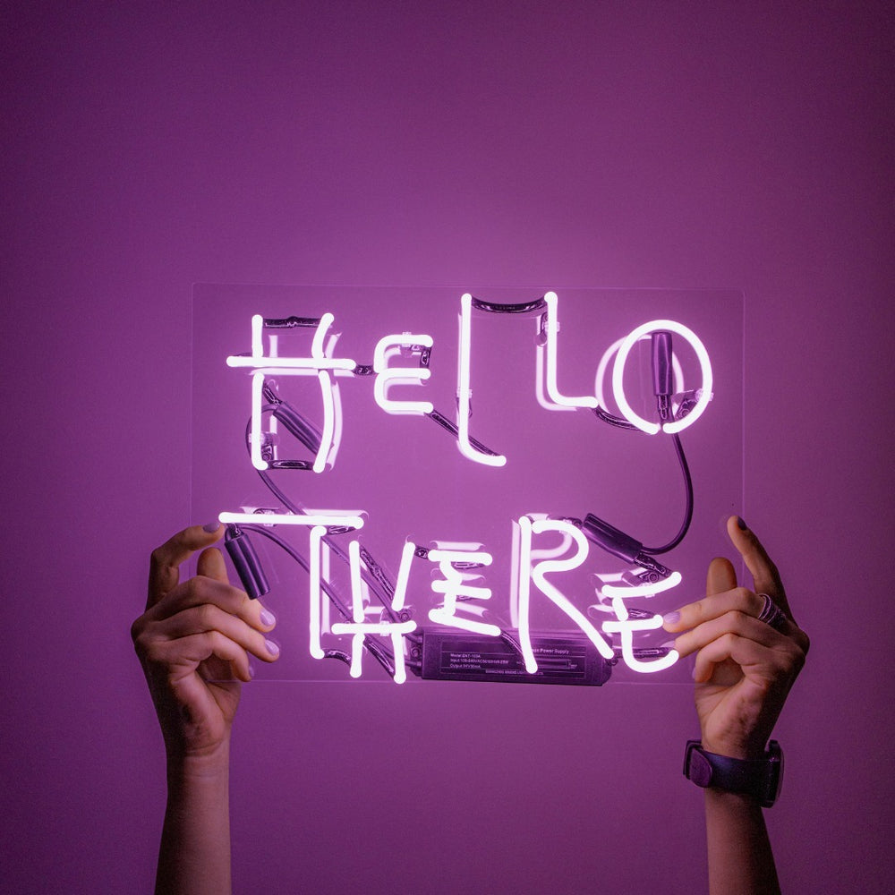 tips creating custom neon signs