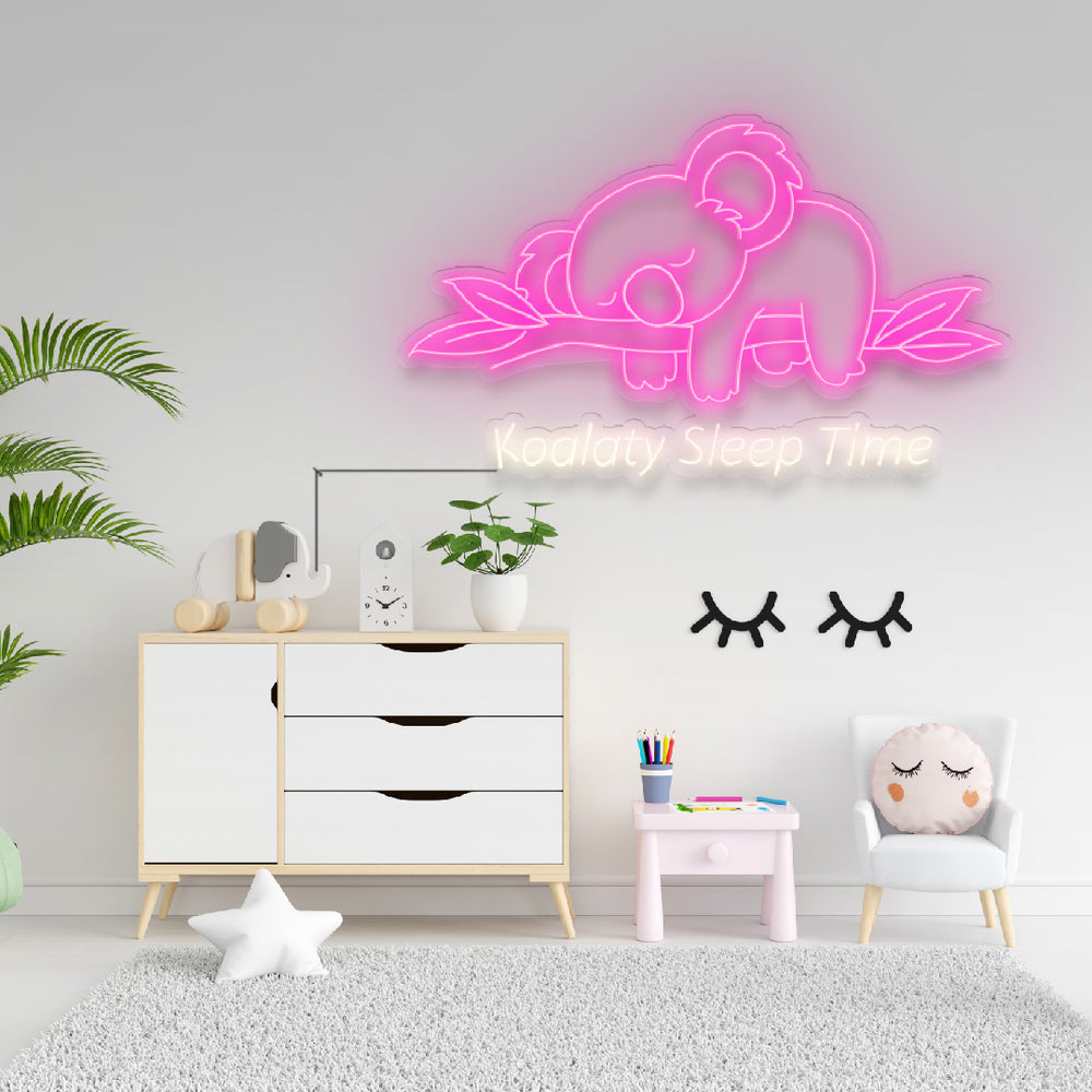 bedroom neon lights