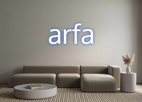 Custom Neon: arfa