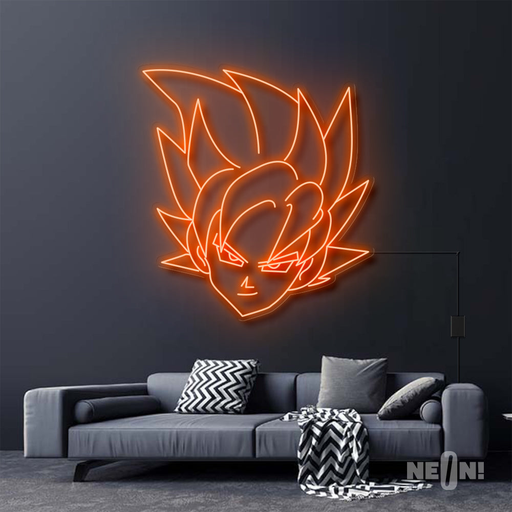 Goku Neon Sign