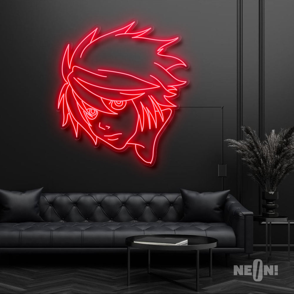 Death Note L Neon Sign