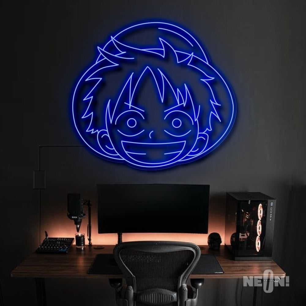 Monkey D. Luffy Neon Sign