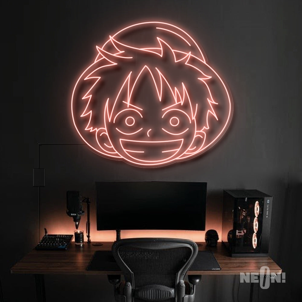 Monkey D. Luffy Neon Sign
