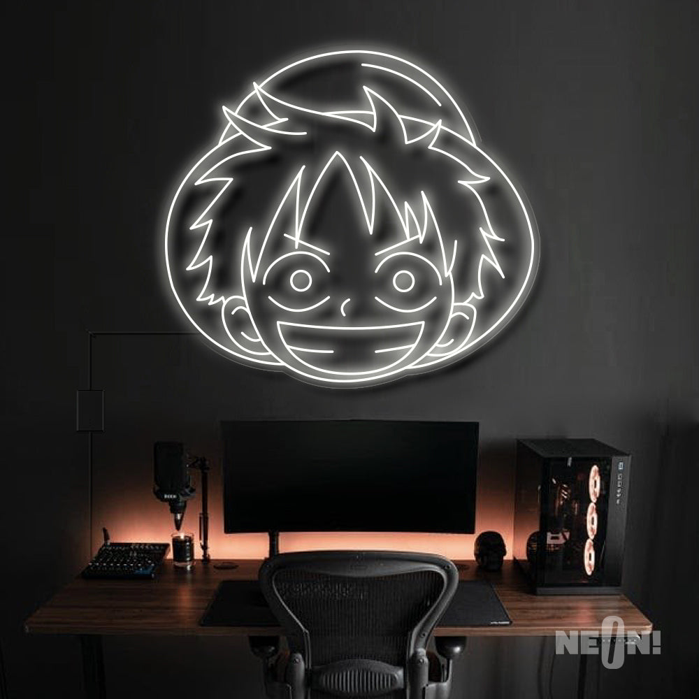 Monkey D. Luffy Neon Sign