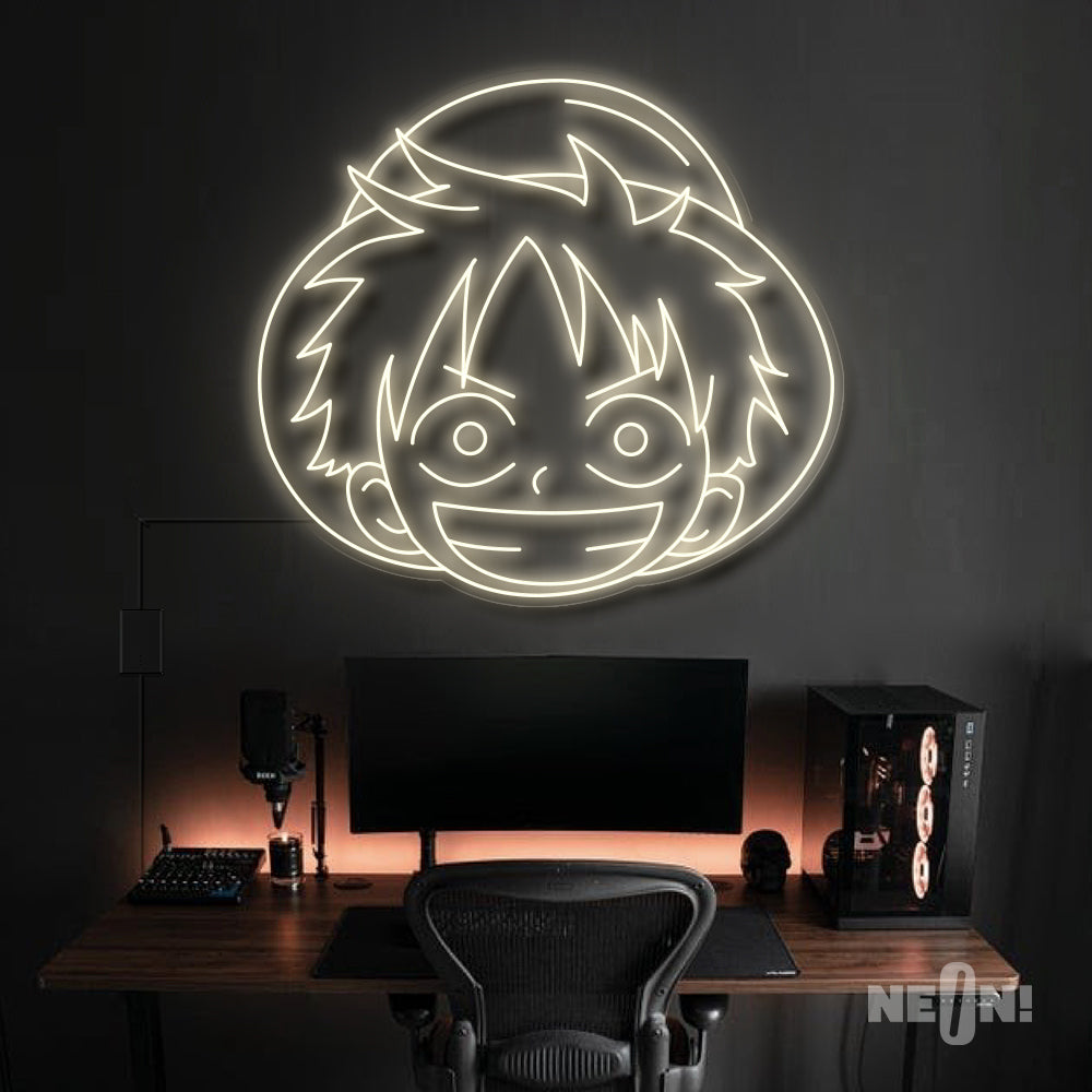 Monkey D. Luffy Neon Sign