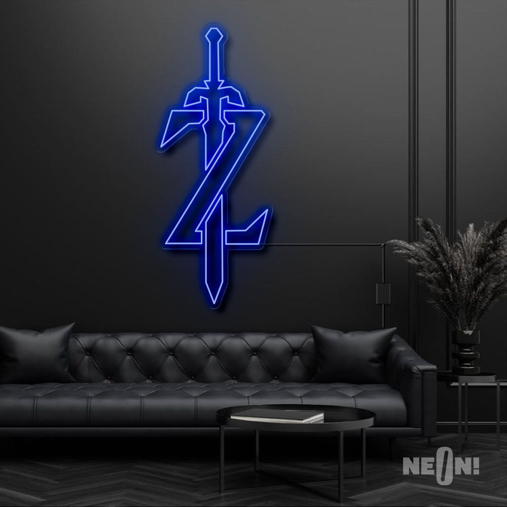 Zelda Sword Neon Sign