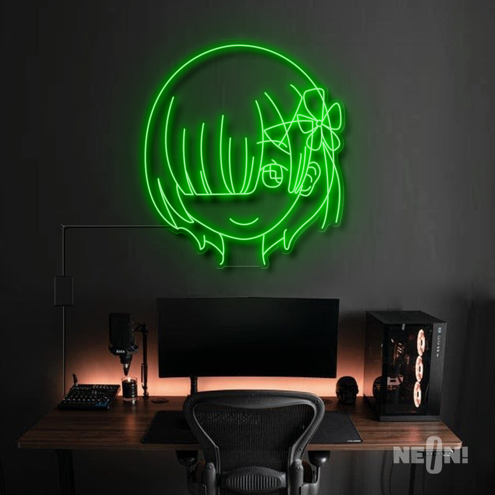 Nezuko Kamado Neon Sign