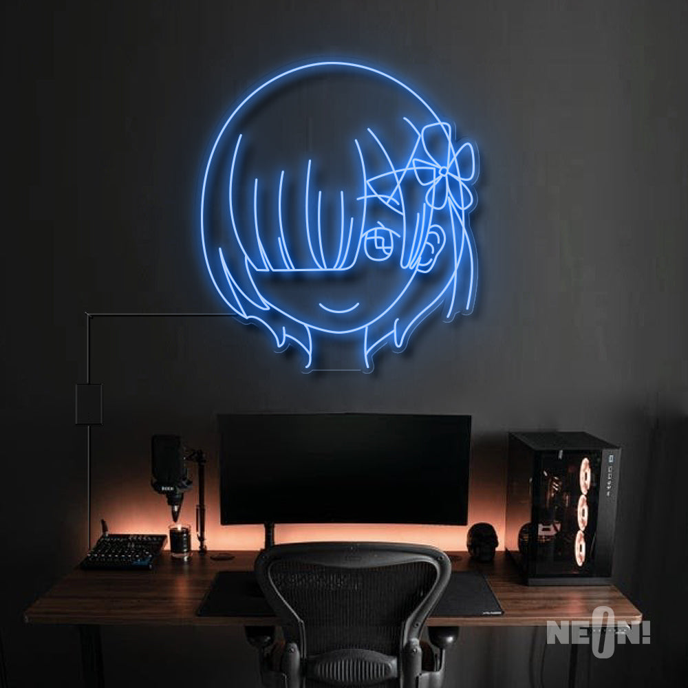 Nezuko Kamado Neon Sign