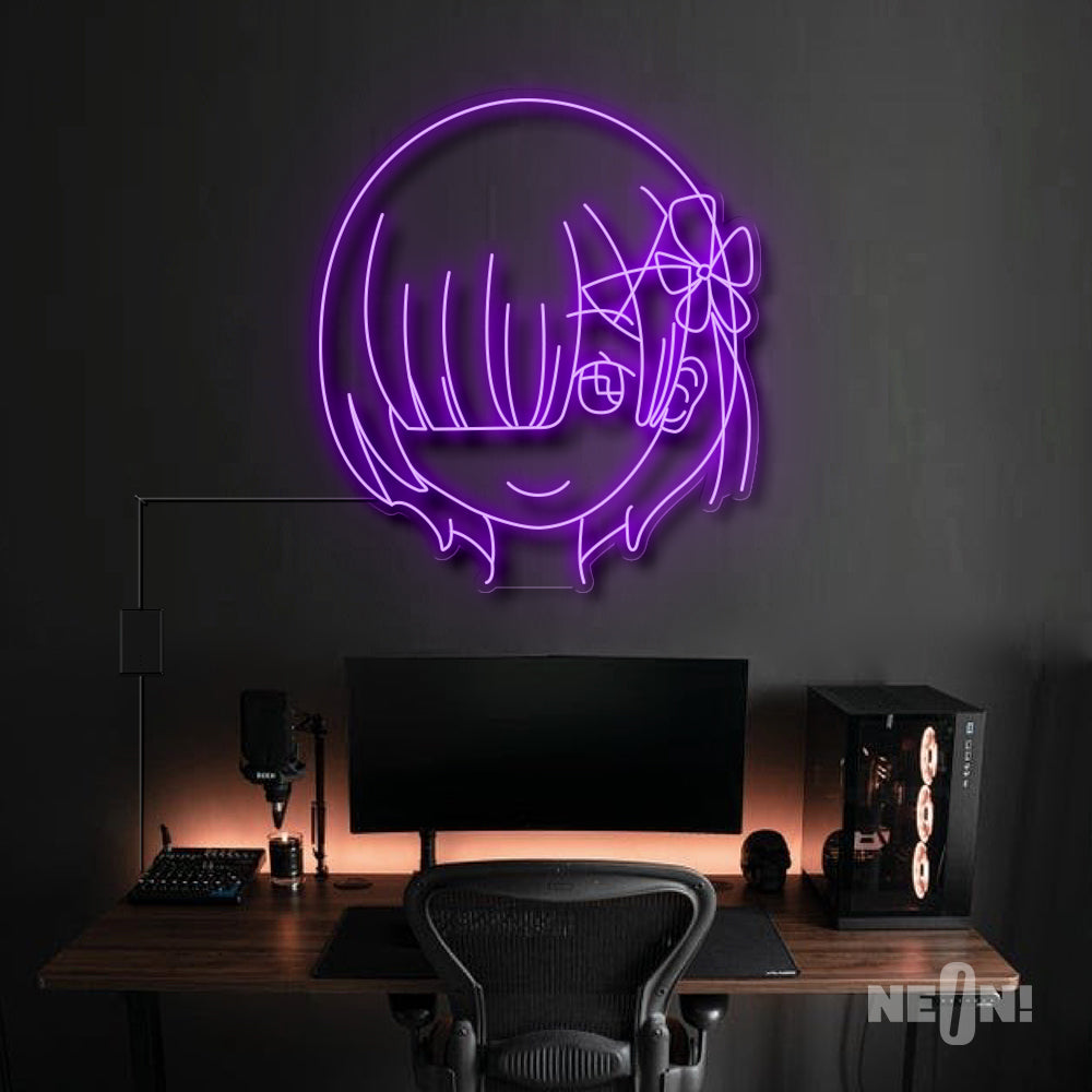 Nezuko Kamado Neon Sign