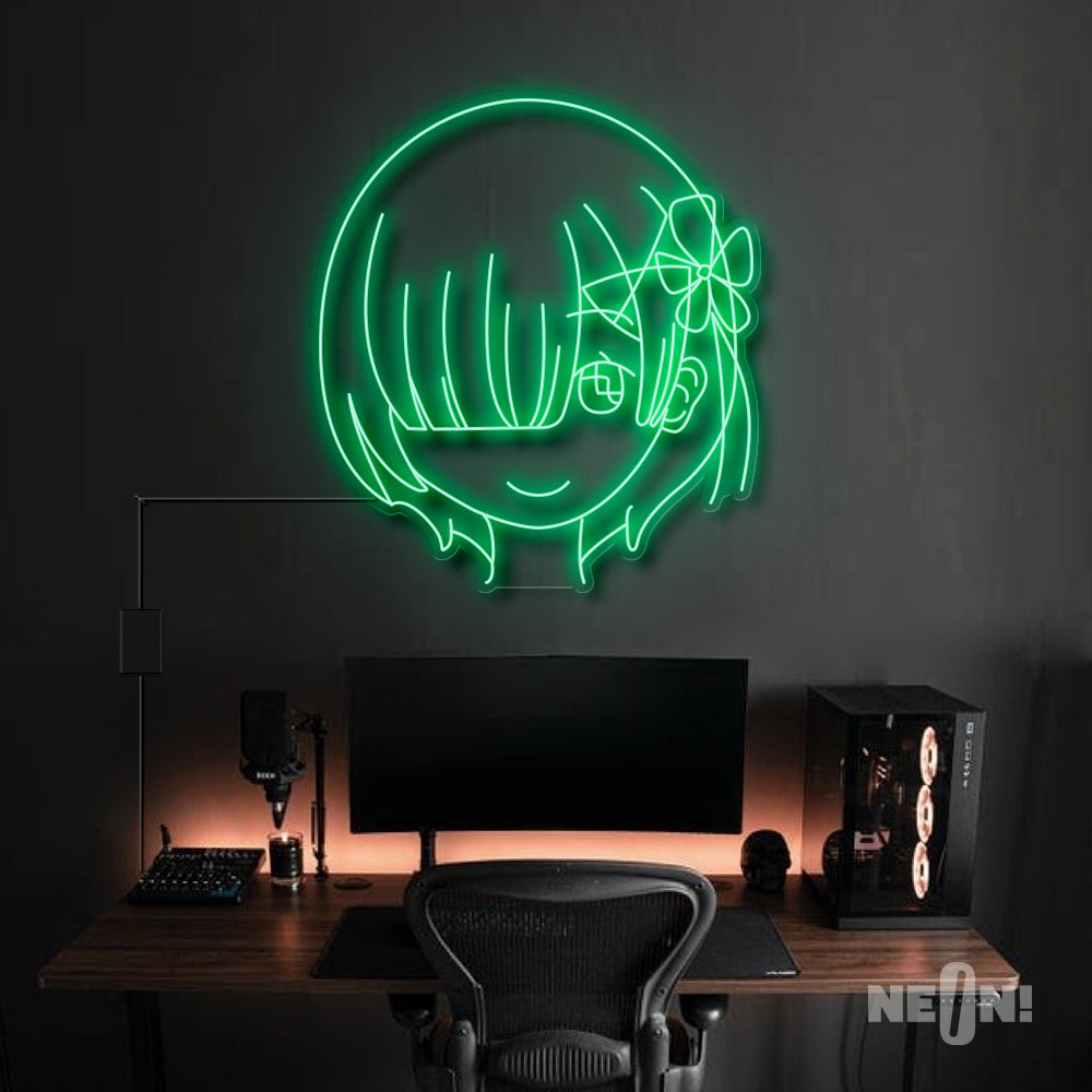 Nezuko Kamado Neon Sign