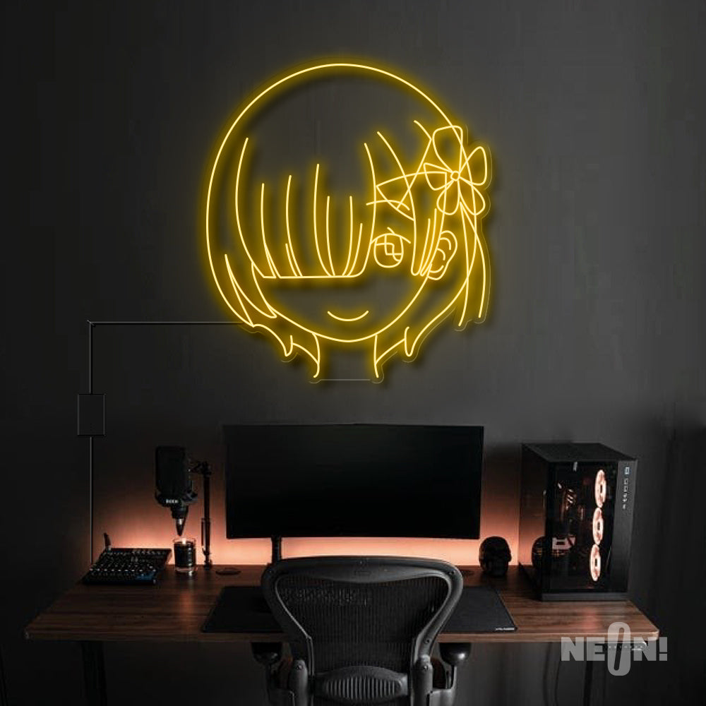 Nezuko Kamado Neon Sign