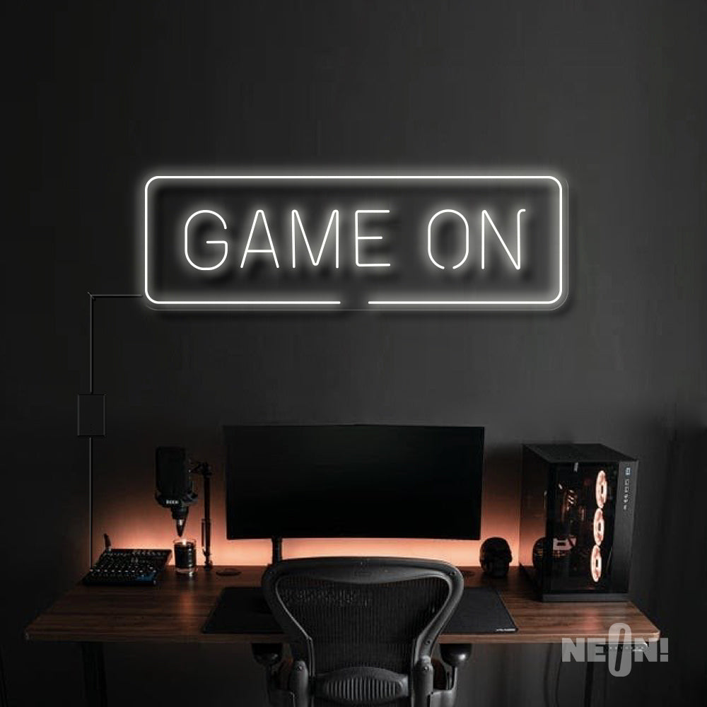 GAME ON Neon Sign