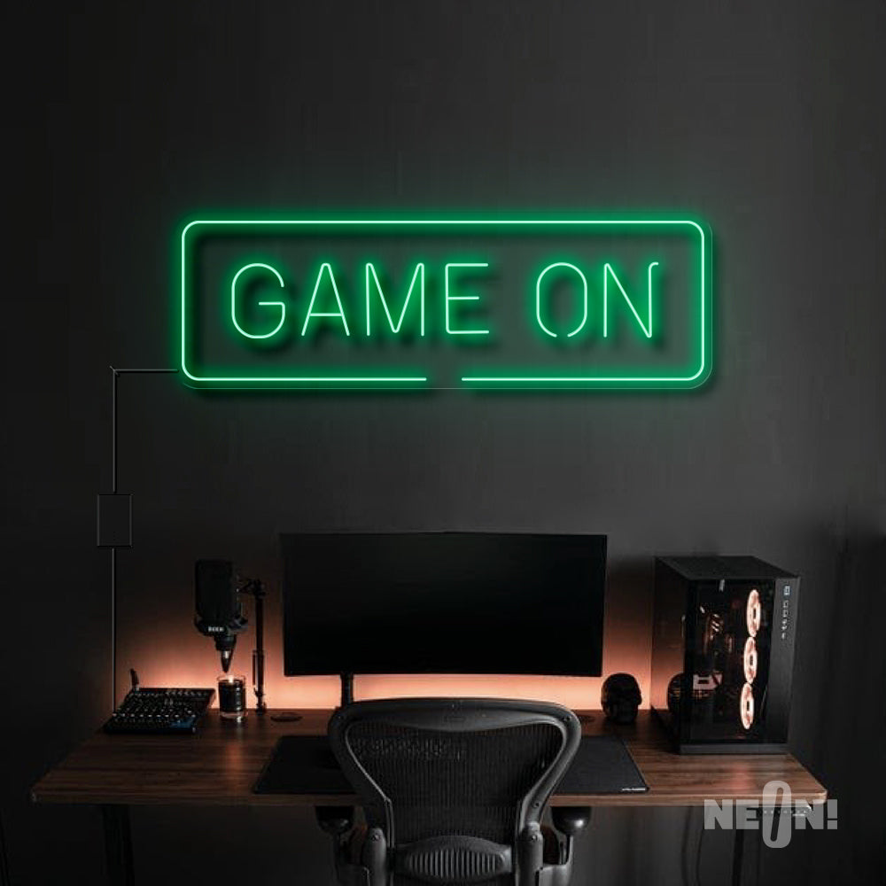 GAME ON Neon Sign
