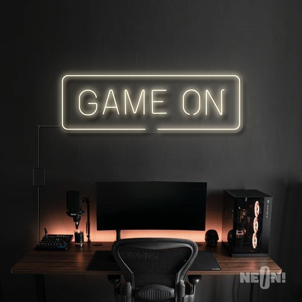 GAME ON Neon Sign