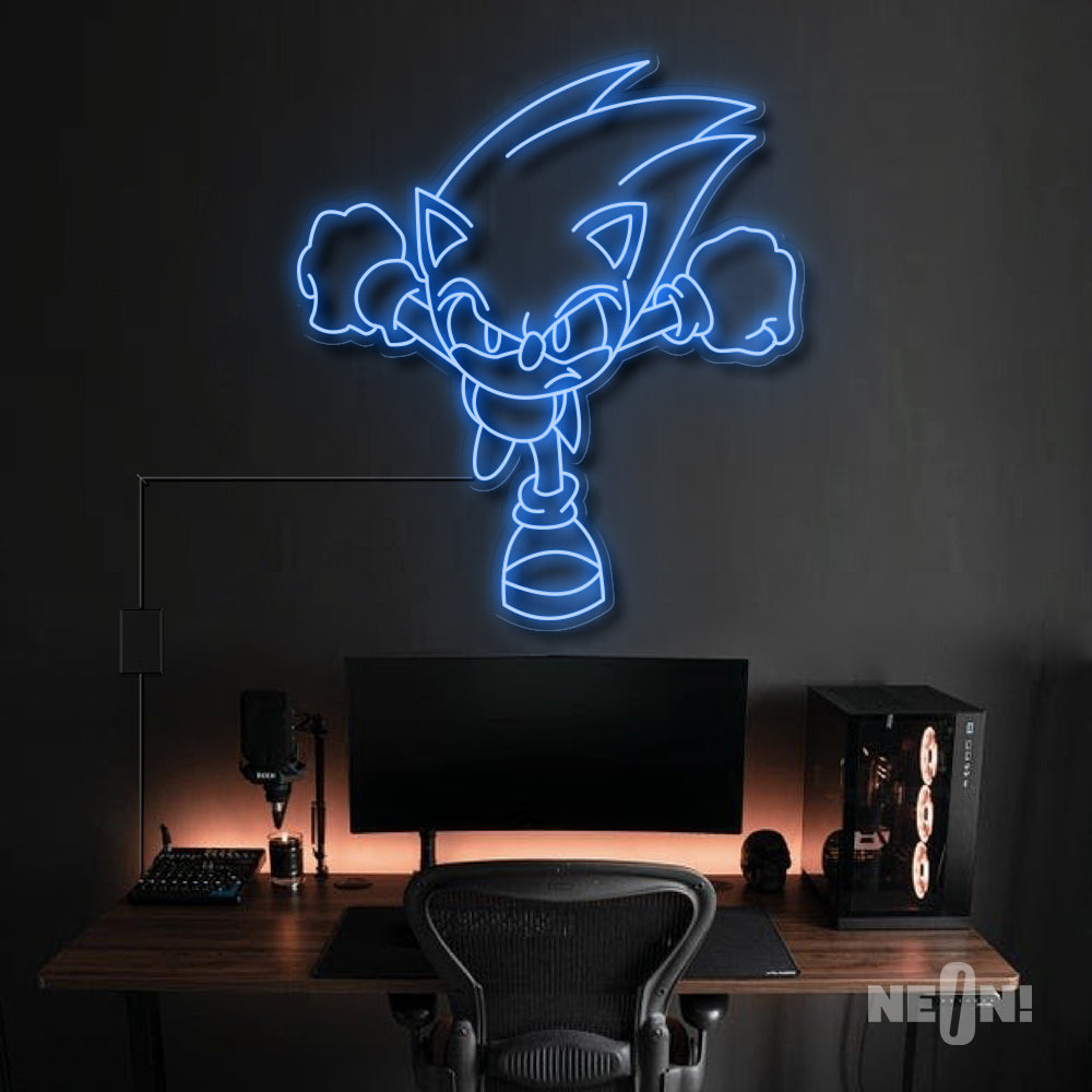 Sonic the Hedgehog Neon Sign