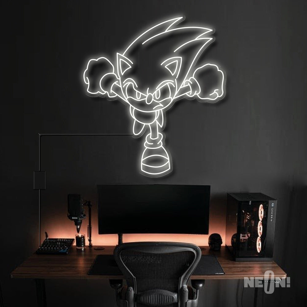 Sonic the Hedgehog Neon Sign