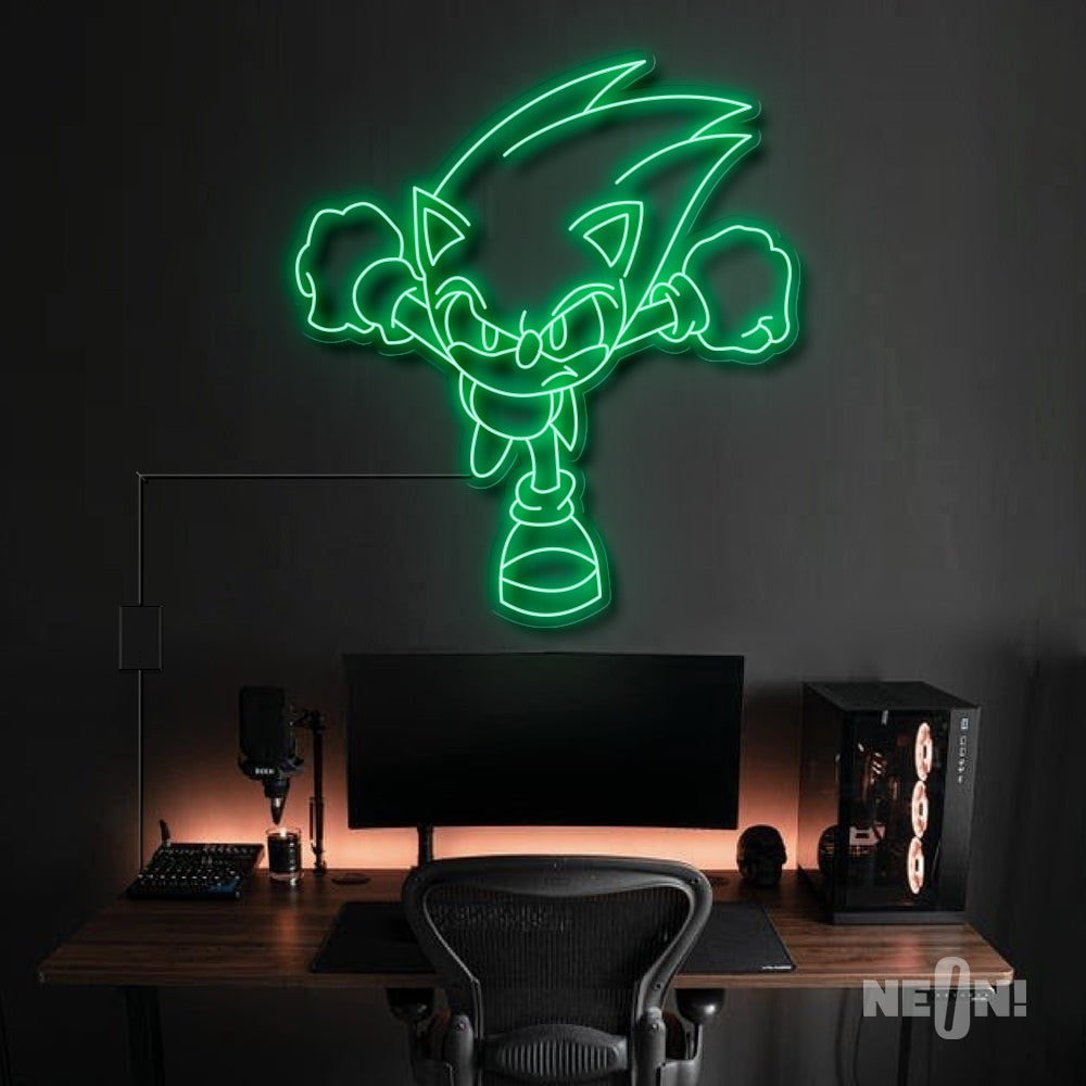 Sonic the Hedgehog Neon Sign