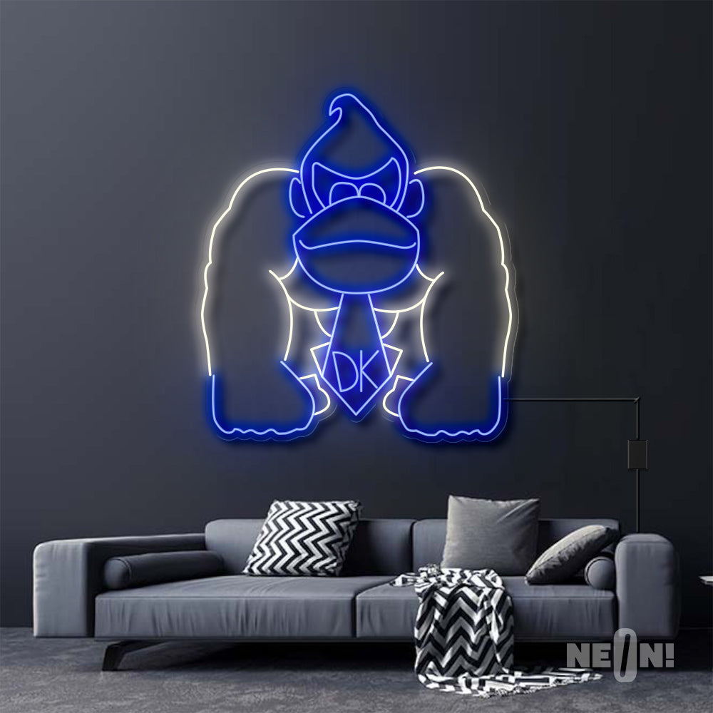 Donkey Kong Neon Sign