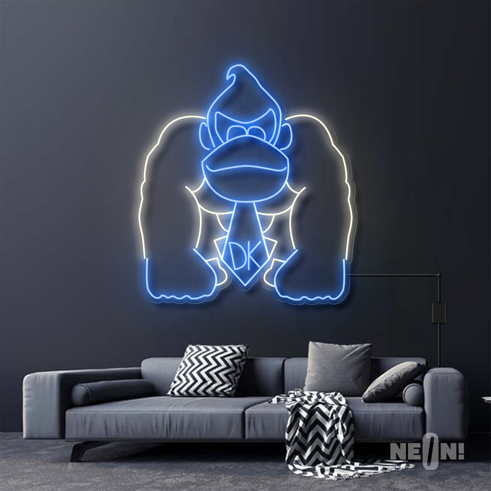 Donkey Kong Neon Sign