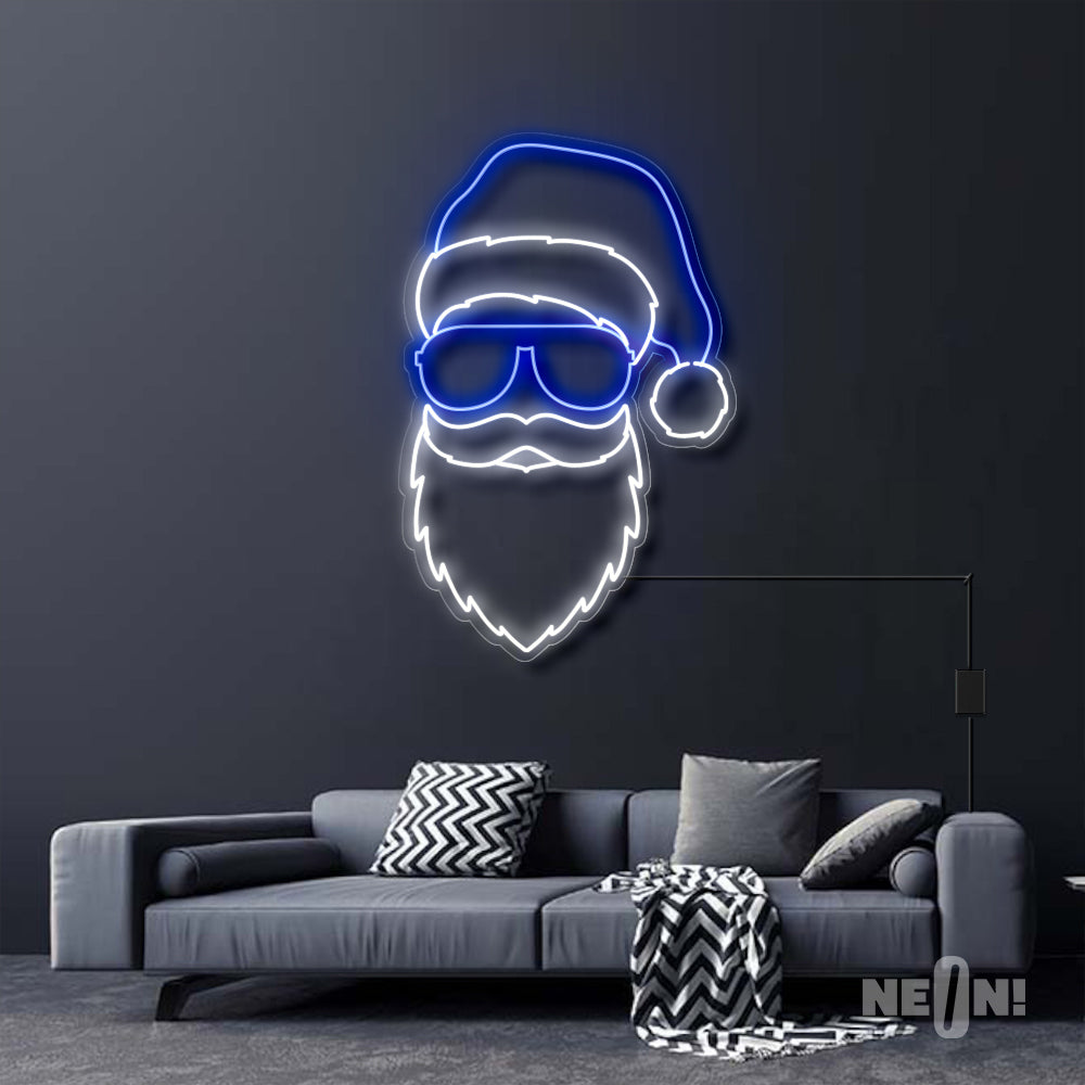 SANTA WITH SUNGLASSES