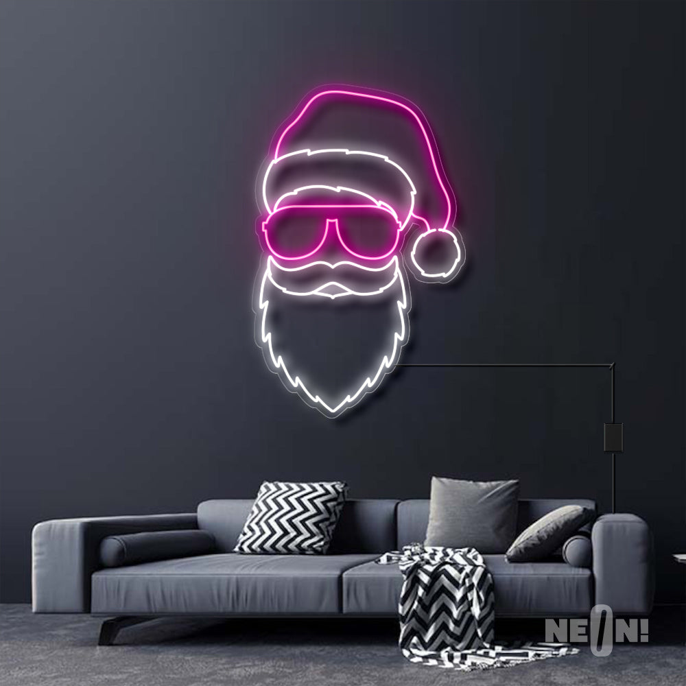 SANTA WITH SUNGLASSES