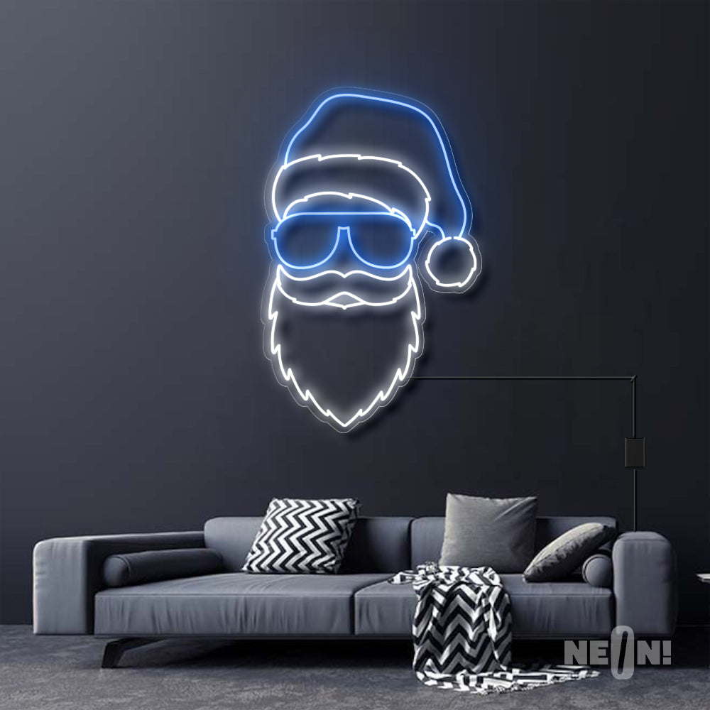 SANTA WITH SUNGLASSES