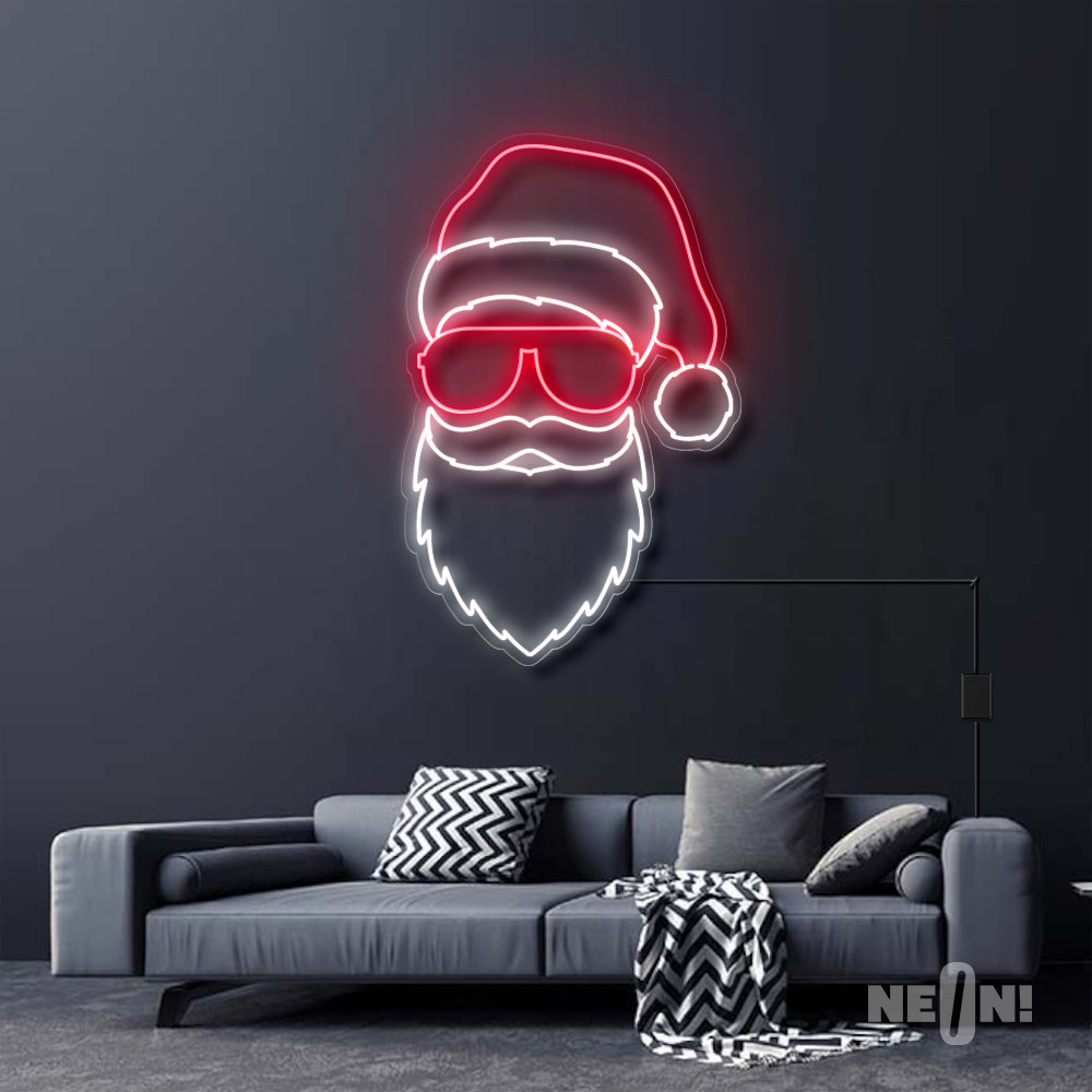 SANTA WITH SUNGLASSES