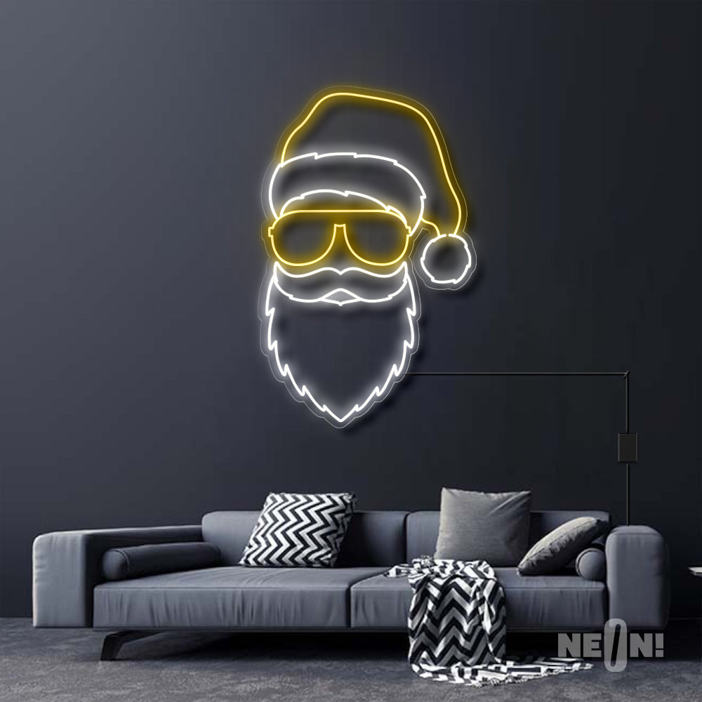 SANTA WITH SUNGLASSES