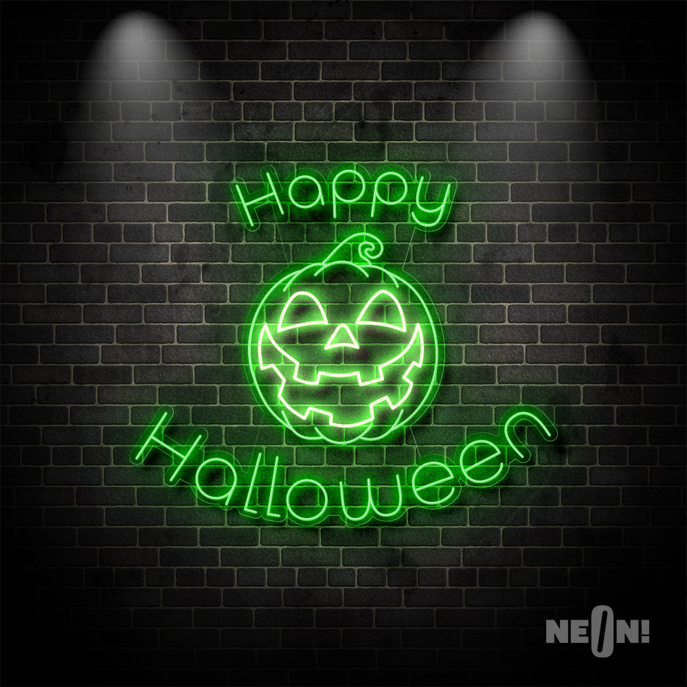 HAPPY HALLOWEEN - WITH PUMPKIN