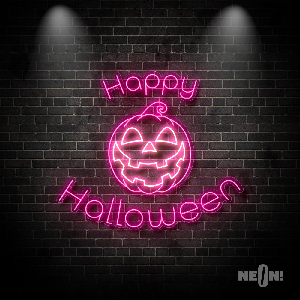 HAPPY HALLOWEEN - WITH PUMPKIN