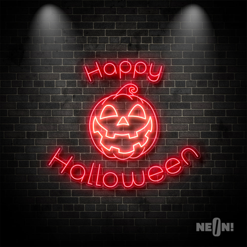 HAPPY HALLOWEEN - WITH PUMPKIN