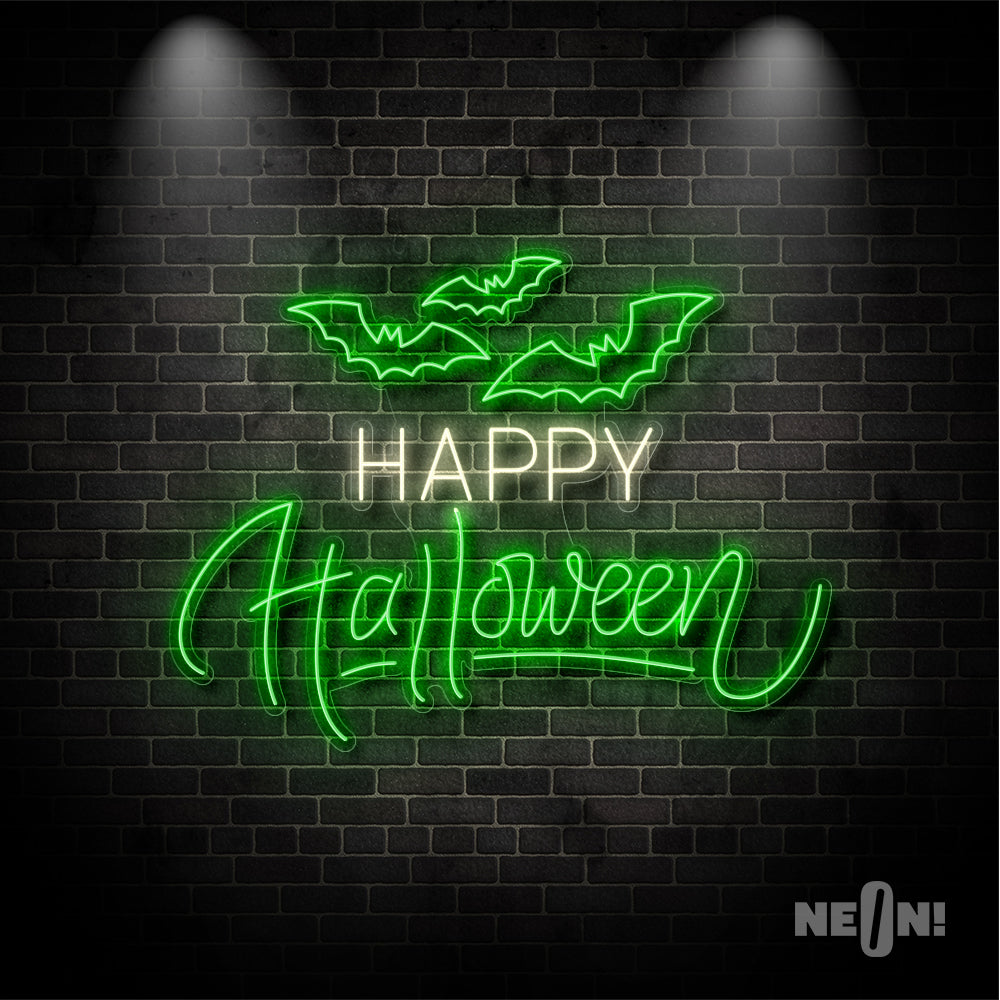 HAPPY HALLOWEEN - WITH BATS