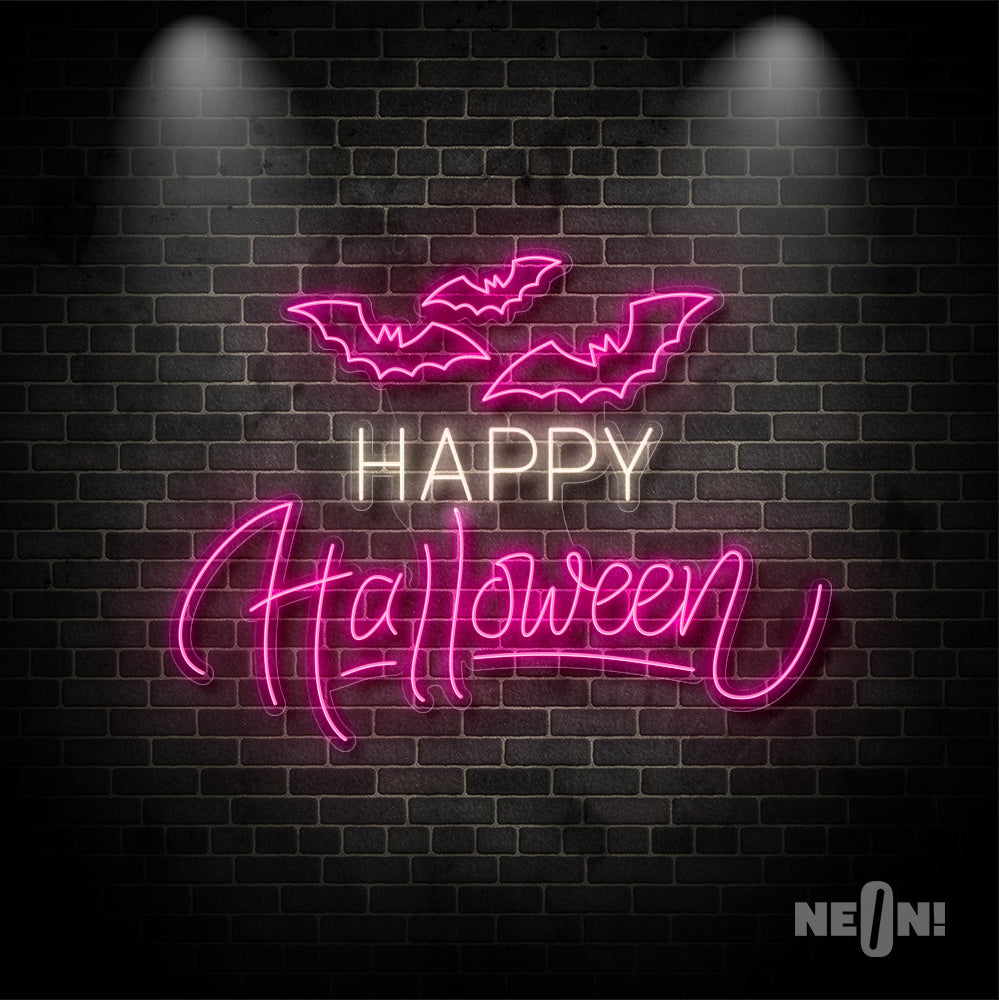 HAPPY HALLOWEEN - WITH BATS