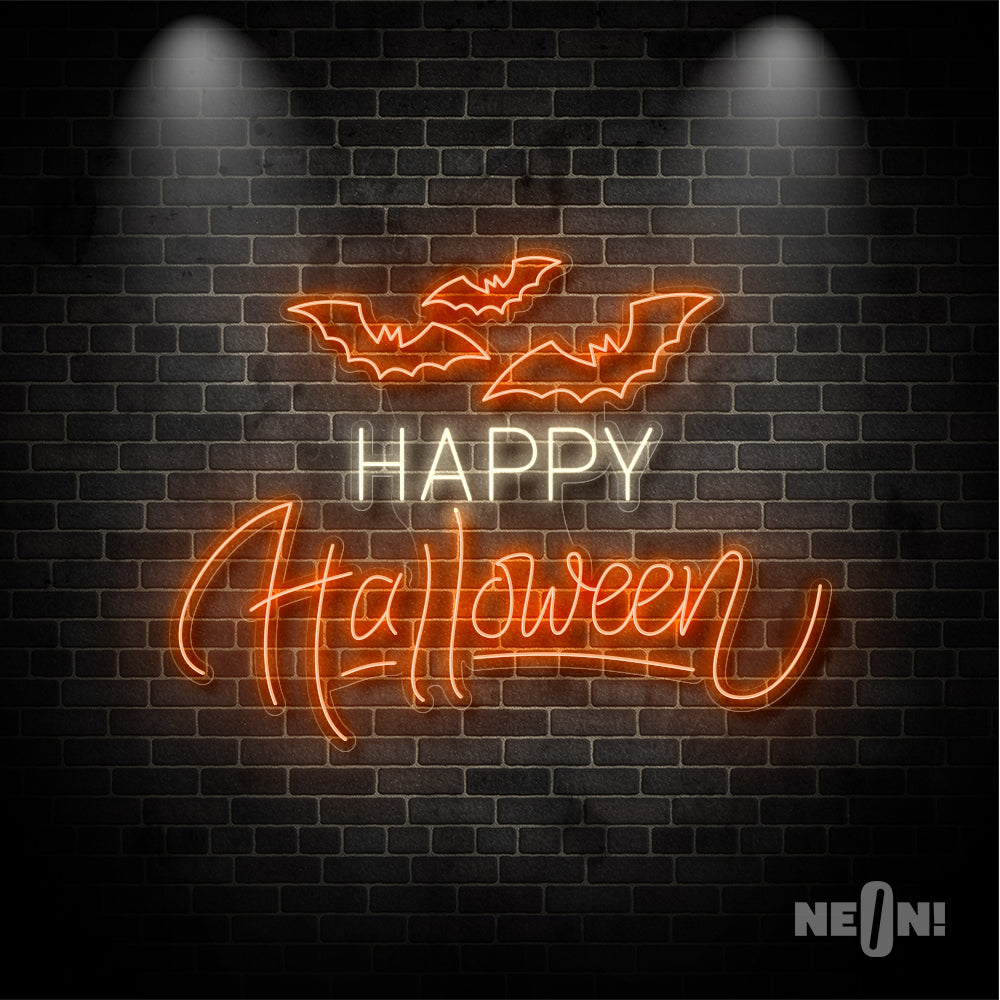 HAPPY HALLOWEEN - WITH BATS
