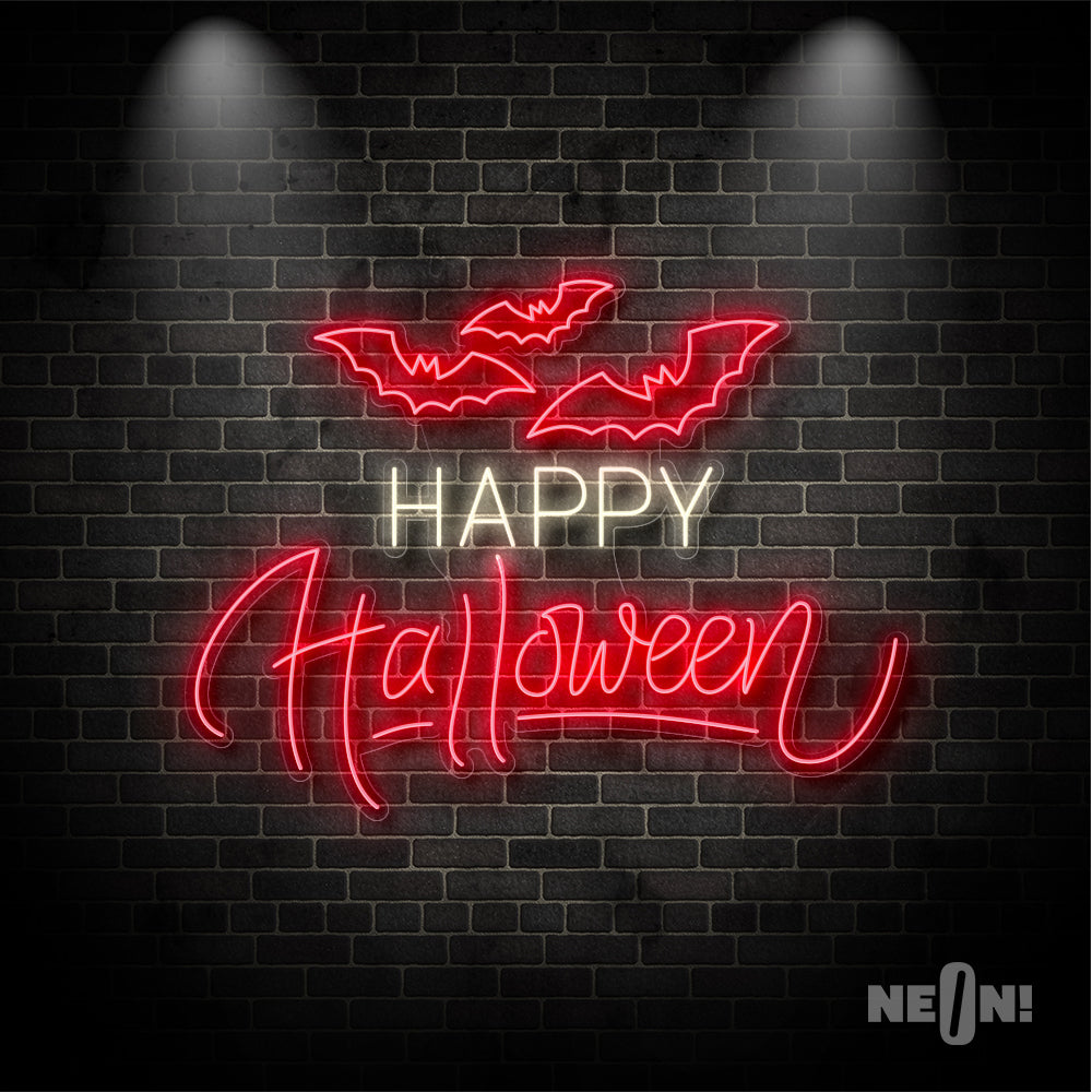 HAPPY HALLOWEEN - WITH BATS