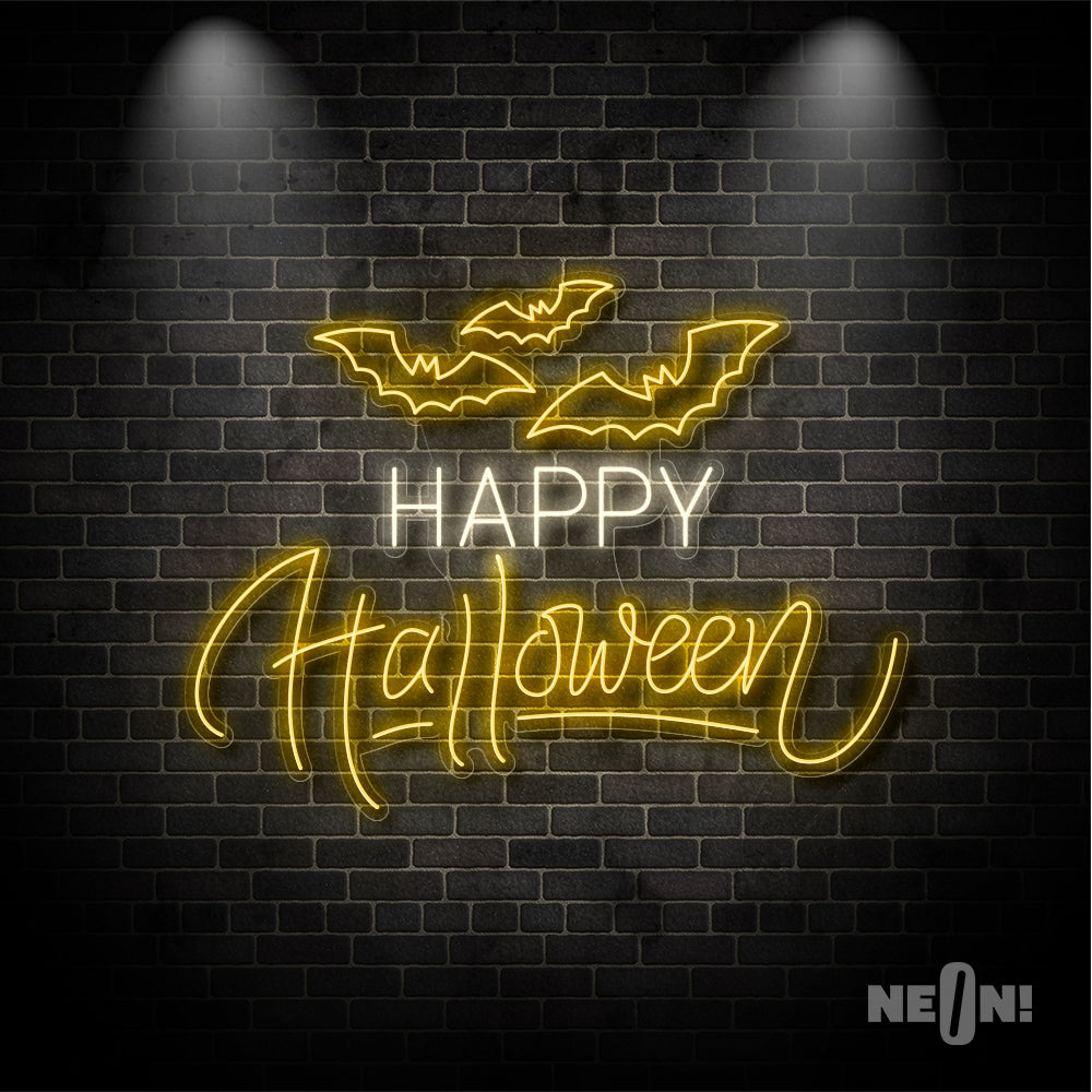 HAPPY HALLOWEEN - WITH BATS