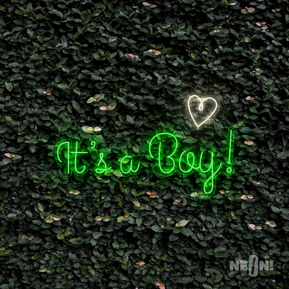 IT'S A BOY! WITH HEART