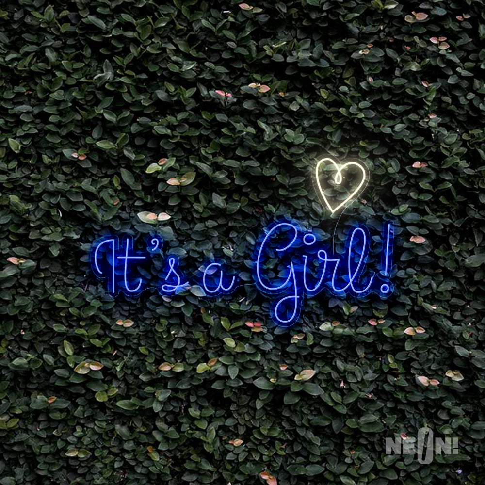 IT'S A GIRL! WITH HEART