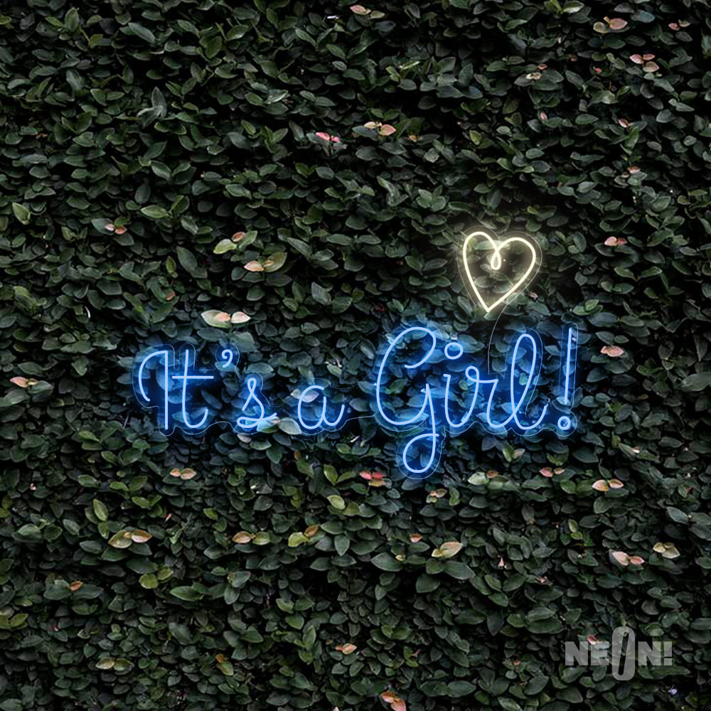 IT'S A GIRL! WITH HEART