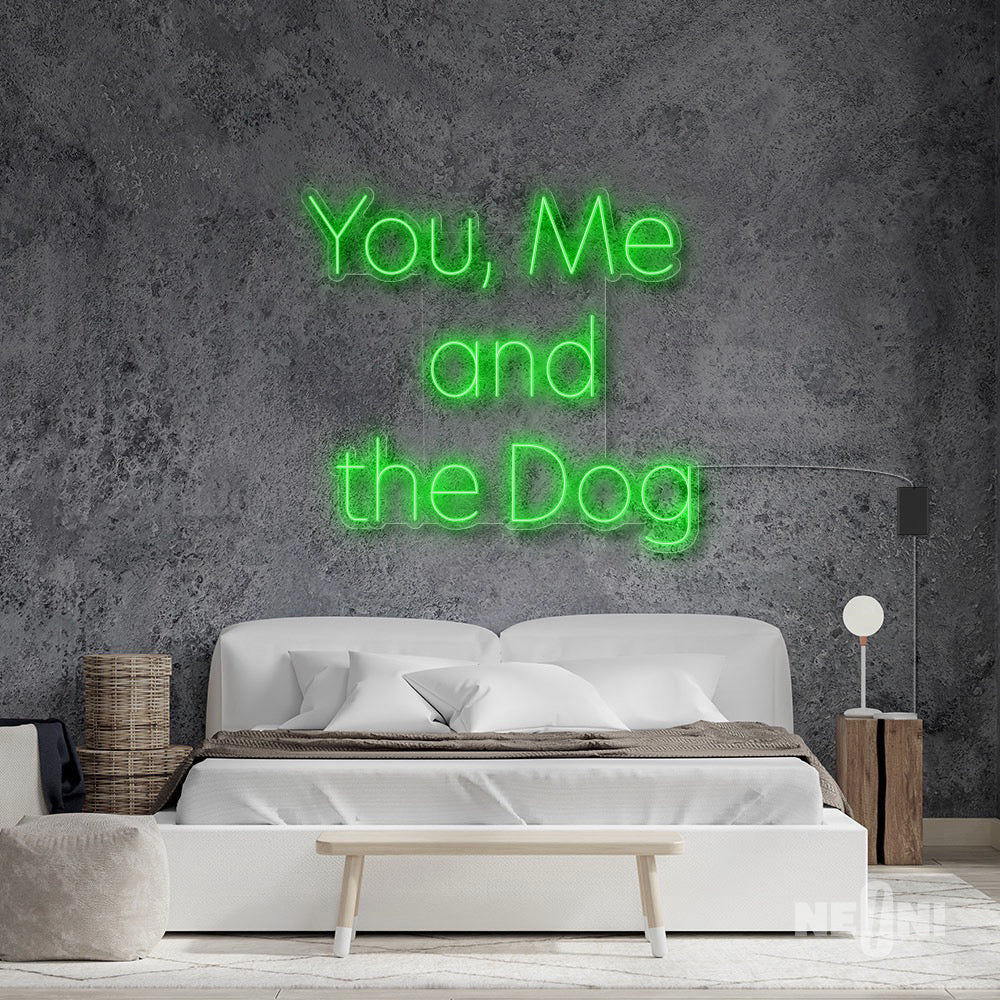 YOU, ME AND THE DOG