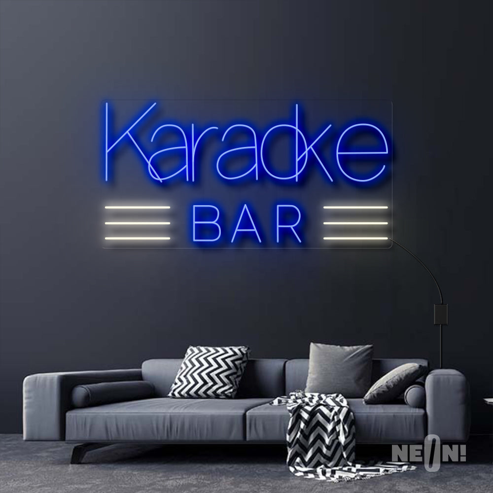 KARAOKE BAR WITH LINES