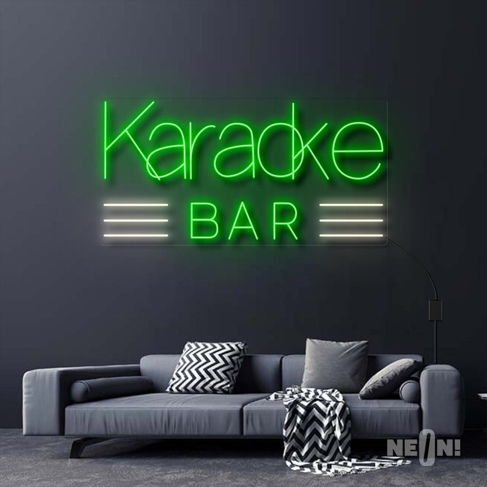 KARAOKE BAR WITH LINES