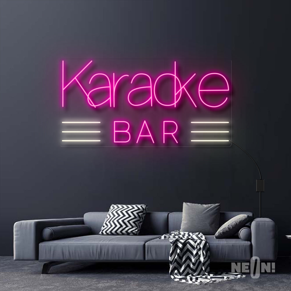KARAOKE BAR WITH LINES