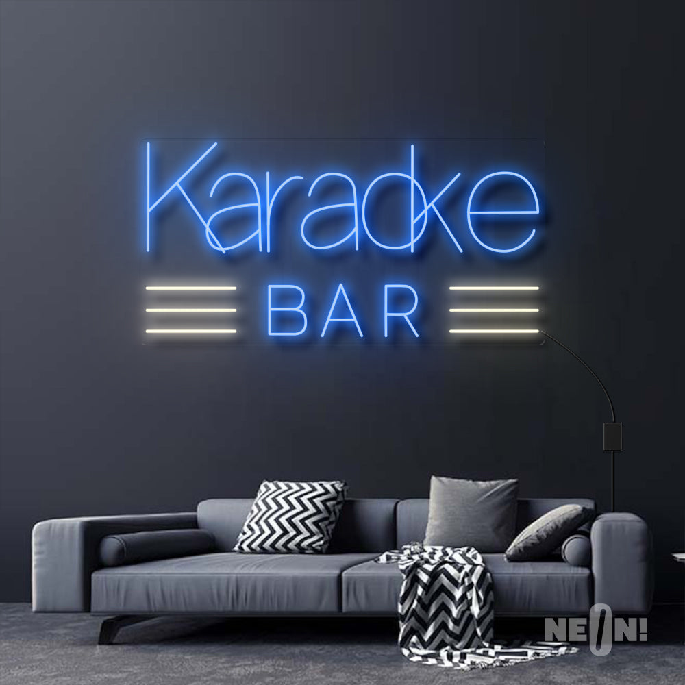 KARAOKE BAR WITH LINES