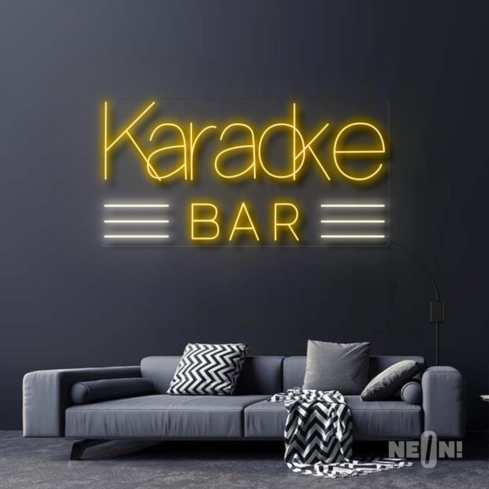 KARAOKE BAR WITH LINES