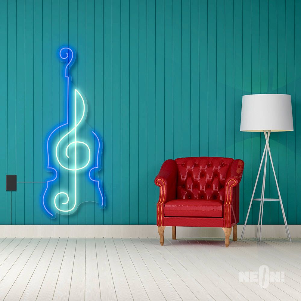 TREBLE CLEF IN INSTRUMENT