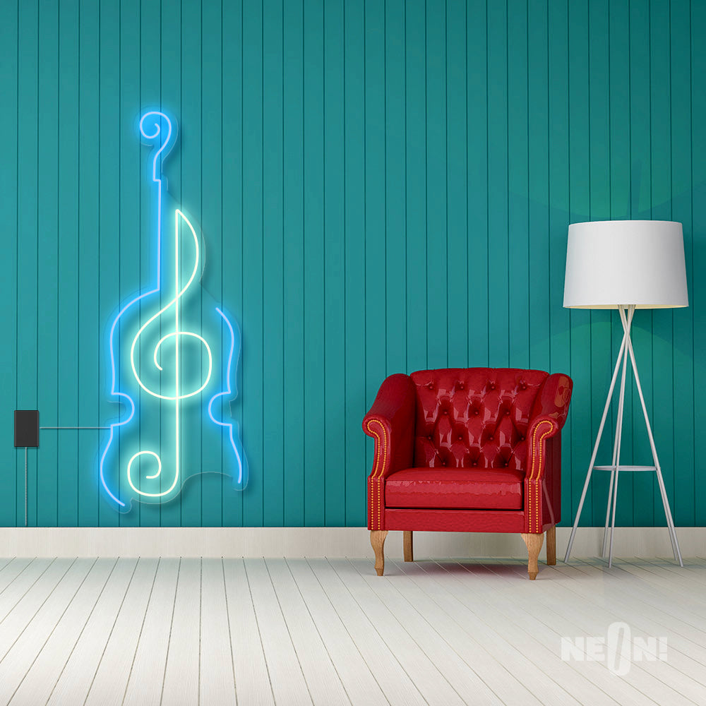 TREBLE CLEF IN INSTRUMENT