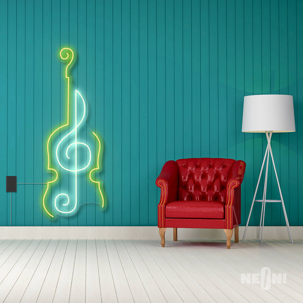 TREBLE CLEF IN INSTRUMENT