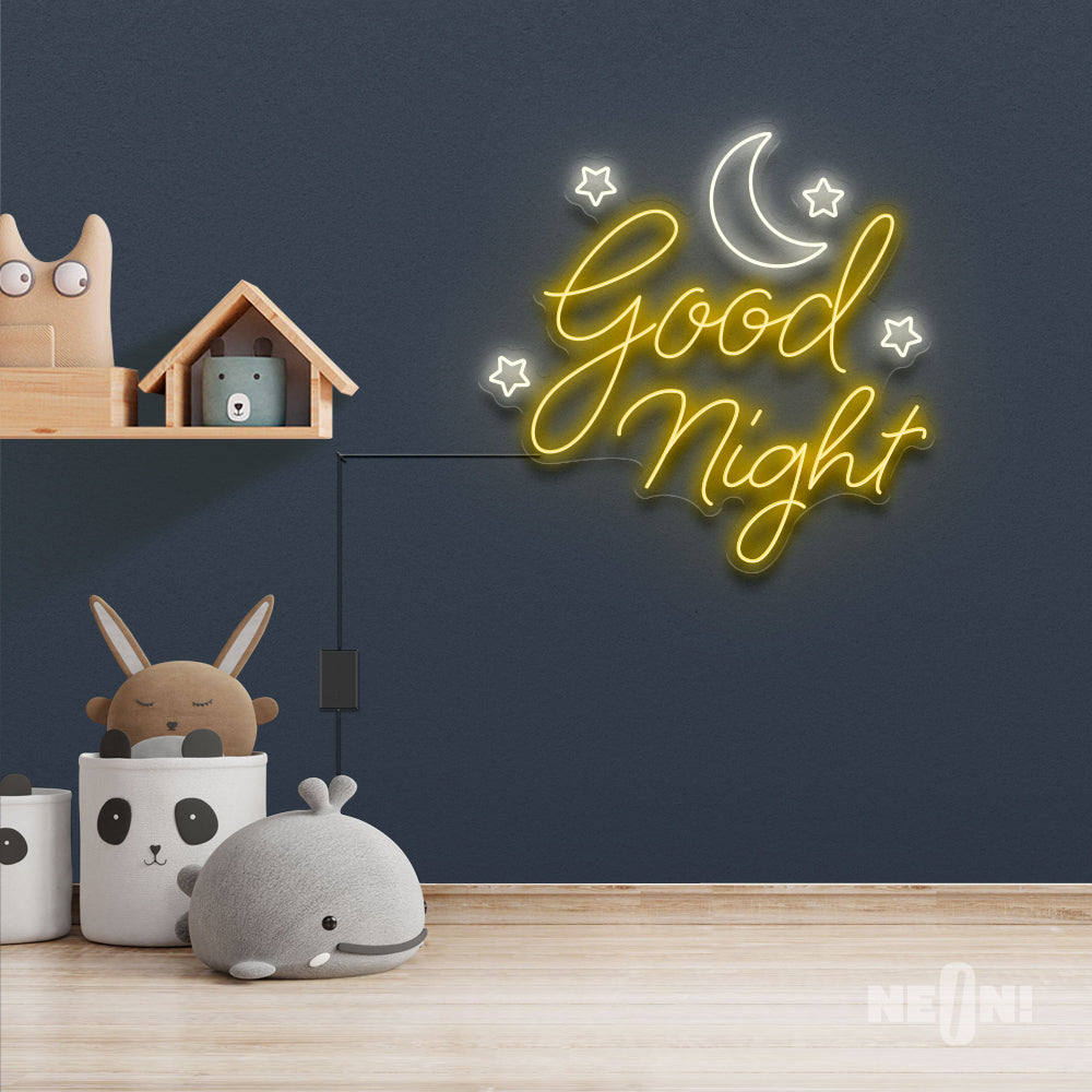 GOOD NIGHT WITH STAR, MOON