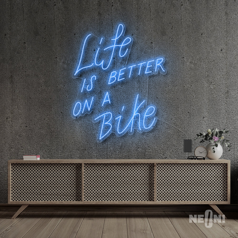 LIFE IS BETTER ON A BIKE